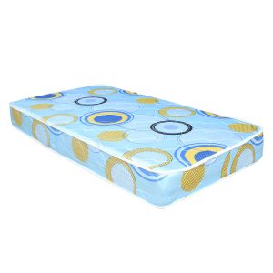 Colchón Cuna Babygian – Tricot - celeste - 1