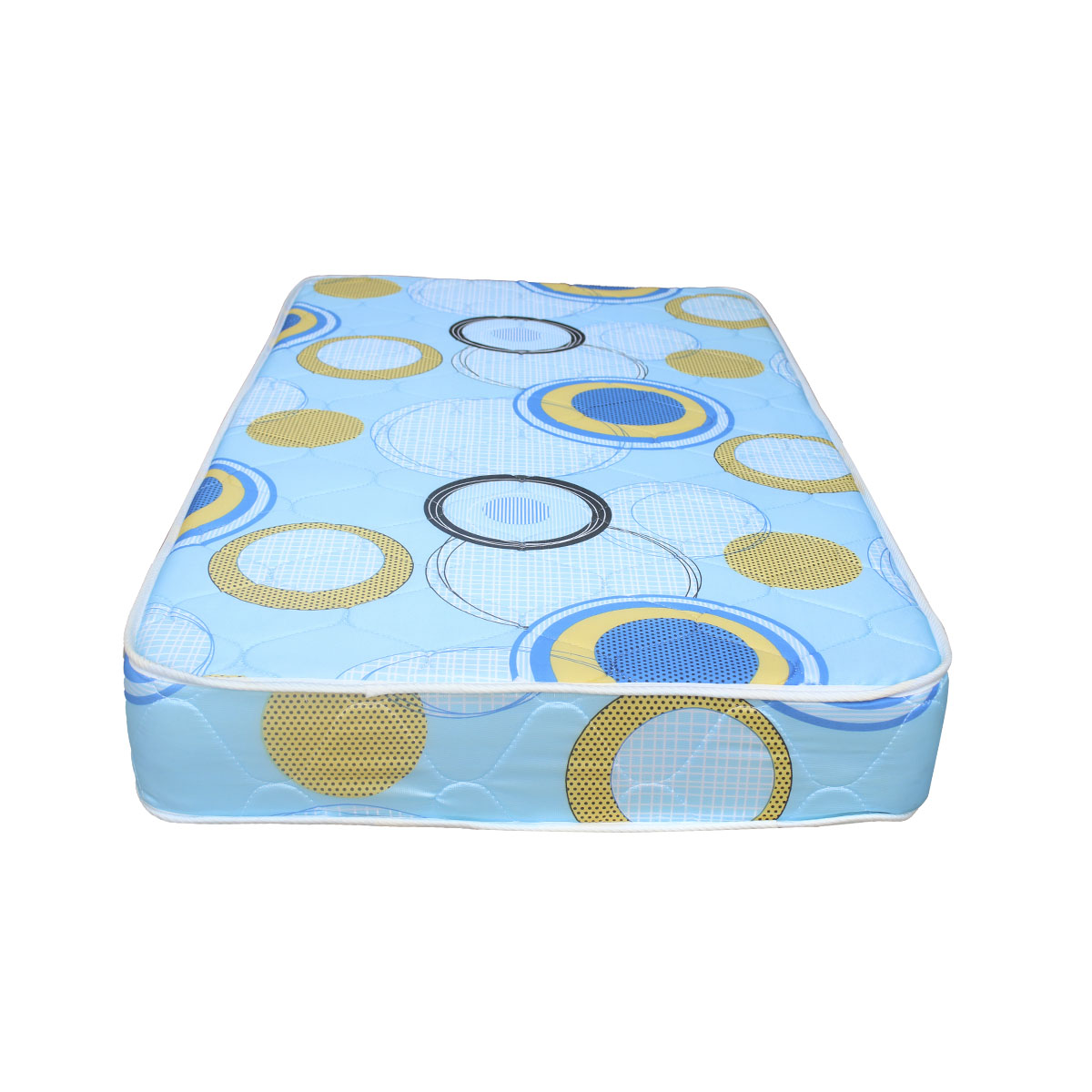 Colchón Cuna Babygian – Tricot - celeste - 2