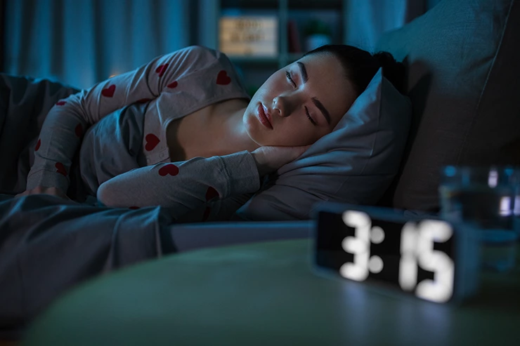 adolescente durmiendo